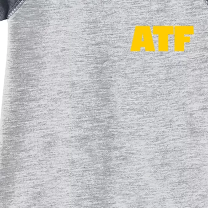 Atf Is Gay Front And Back Human Rights Equality Pride Front & Back Infant Baby Jersey Bodysuit