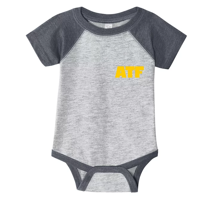 Atf Is Gay Front And Back Human Rights Equality Pride Front & Back Infant Baby Jersey Bodysuit