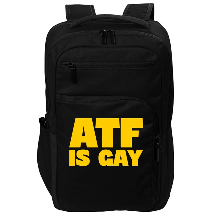 Atf Is Gay Human Rights Equality Pride Impact Tech Backpack