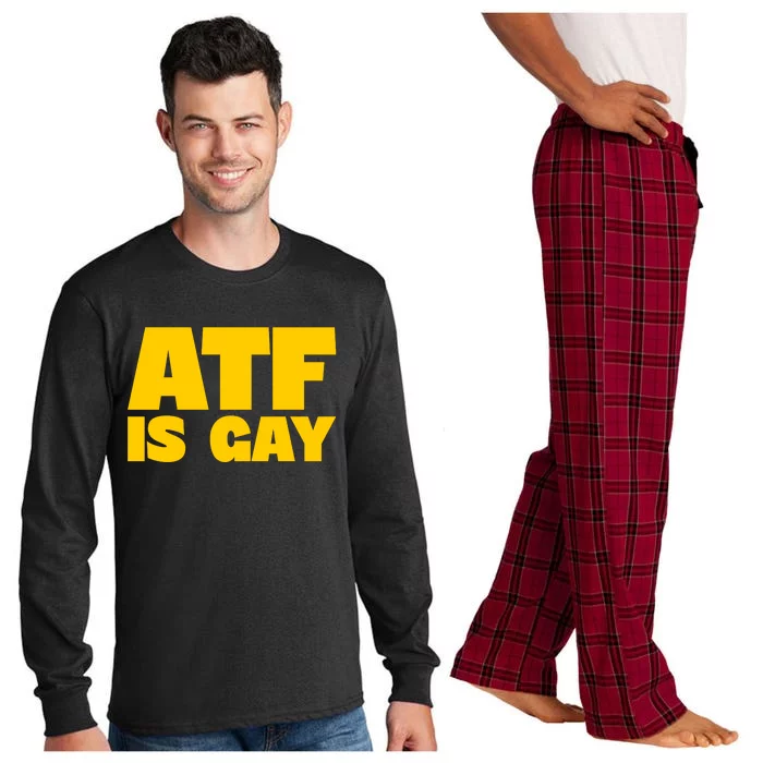 Atf Is Gay Human Rights Equality Pride Long Sleeve Pajama Set