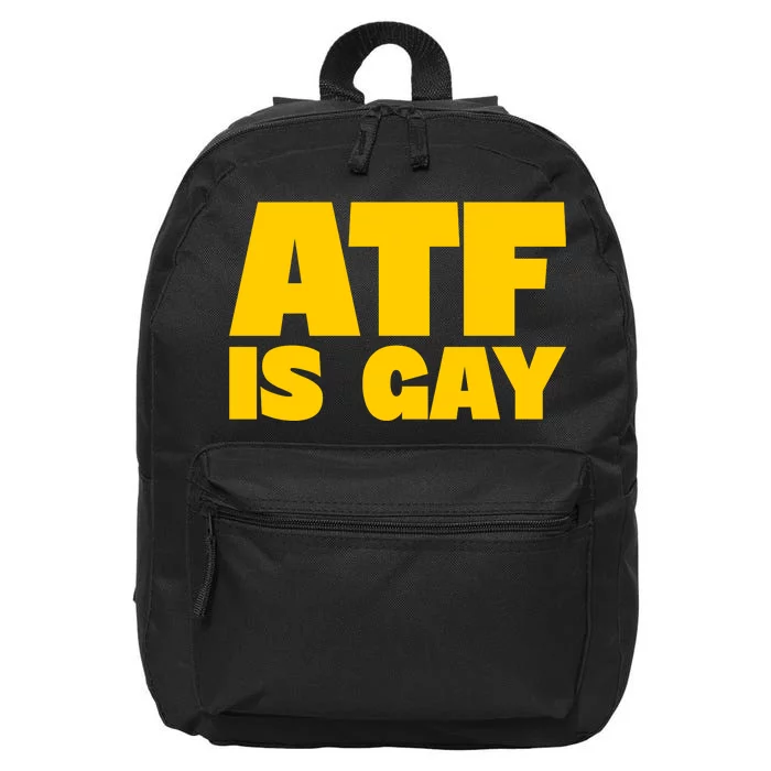 Atf Is Gay Human Rights Equality Pride 16 in Basic Backpack