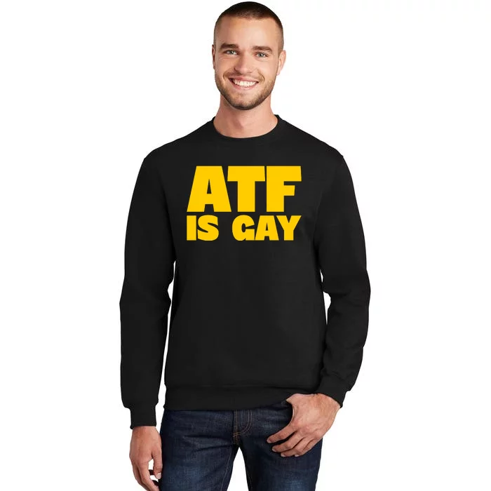 Atf Is Gay Human Rights Equality Pride Tall Sweatshirt