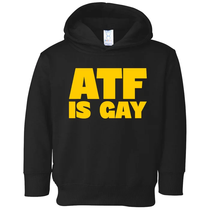 Atf Is Gay Human Rights Equality Pride Toddler Hoodie