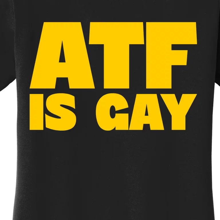 Atf Is Gay Human Rights Equality Pride Women's T-Shirt