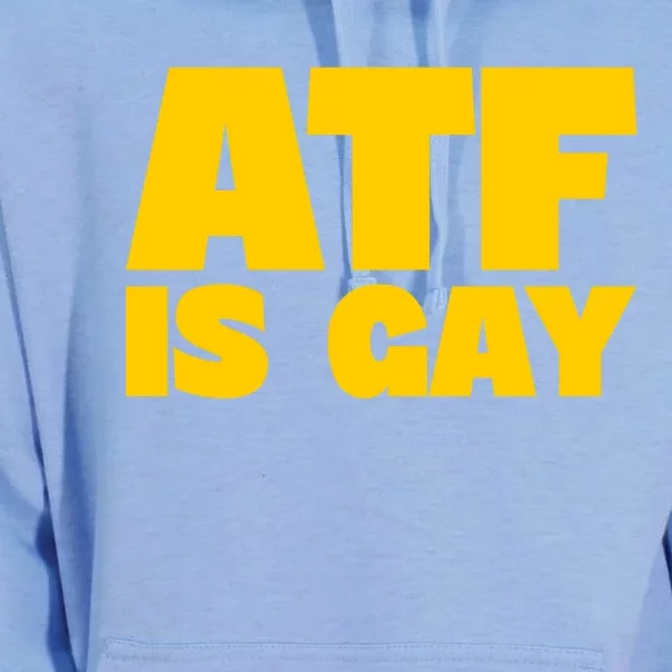 Atf Is Gay Human Rights Equality Pride Unisex Surf Hoodie