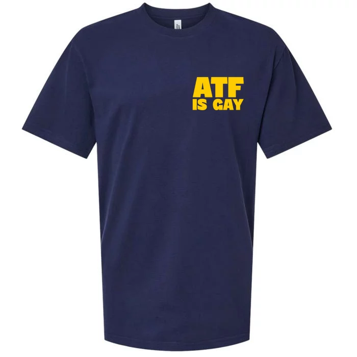 Atf Is Gay Human Rights Equality Pride Pocket Print Sueded Cloud Jersey T-Shirt