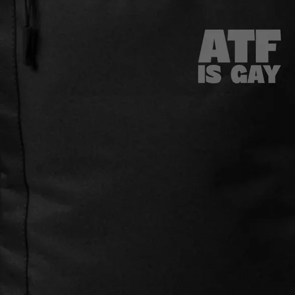 Atf Is Gay Human Rights Equality Pride Greystyle Pocket Print Daily Commute Backpack