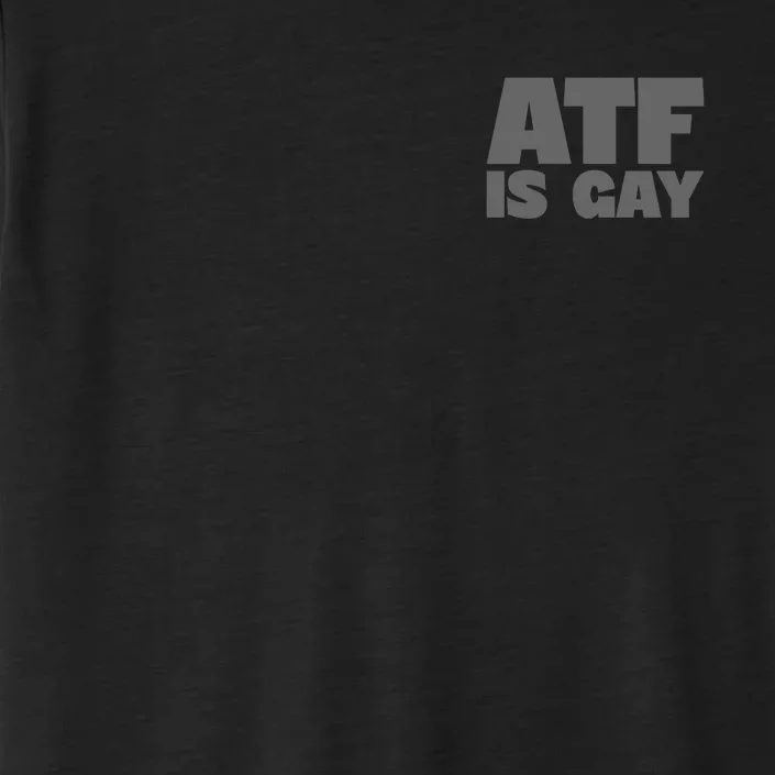 Atf Is Gay Human Rights Equality Pride Greystyle Pocket Print ChromaSoft Performance T-Shirt