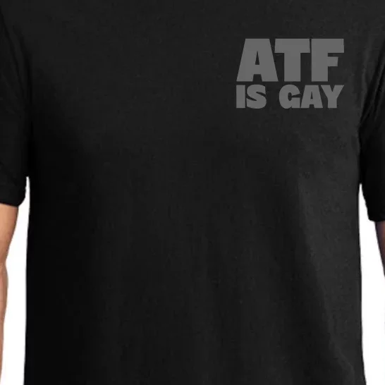 Atf Is Gay Human Rights Equality Pride Greystyle Pocket Print Pajama Set