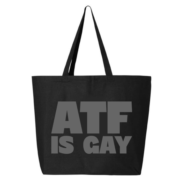 Atf Is Gay Human Rights Equality Pride Greystyle Front And Back Front & Back 25L Jumbo Tote