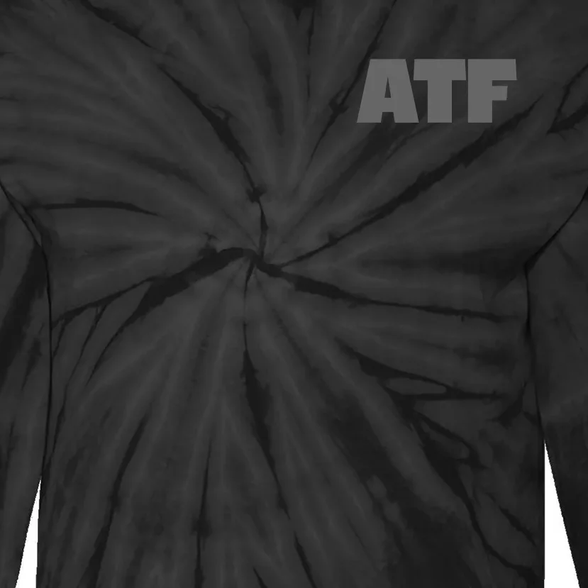 Atf Is Gay Human Rights Equality Pride Greystyle Front And Back Front & Back Tie-Dye Long Sleeve Shirt