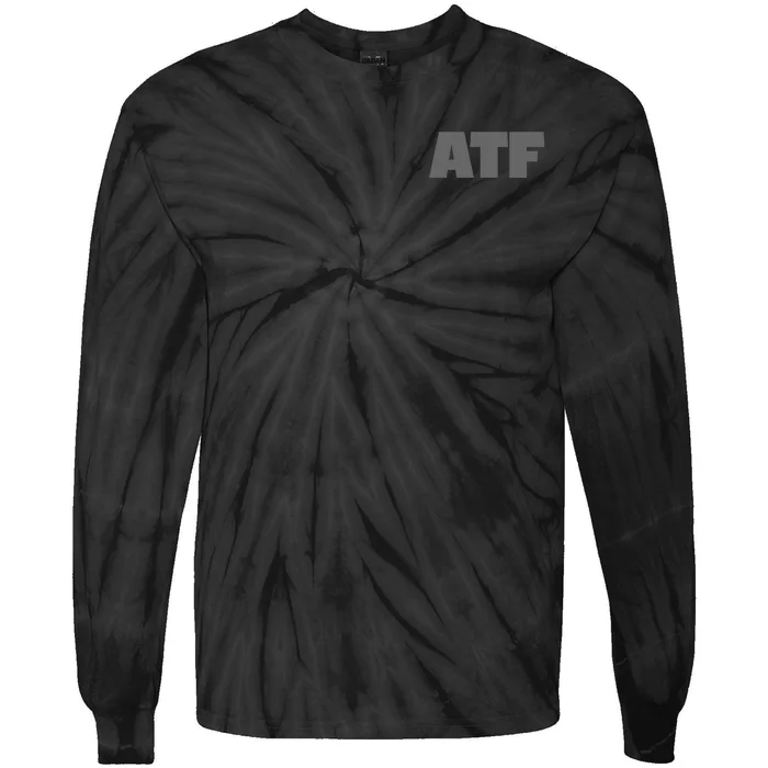 Atf Is Gay Human Rights Equality Pride Greystyle Front And Back Front & Back Tie-Dye Long Sleeve Shirt