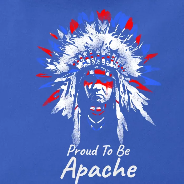 Apache Indian Gift Proud To Be Apache Zip Tote Bag