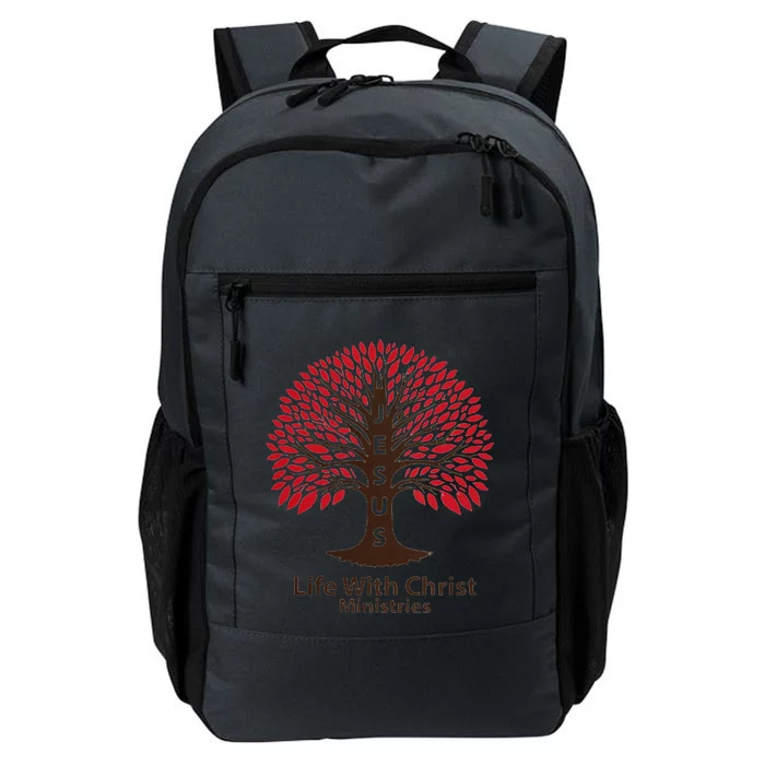 All In Glitch Design Jesus Life With Christ Ministries Daily Commute Backpack