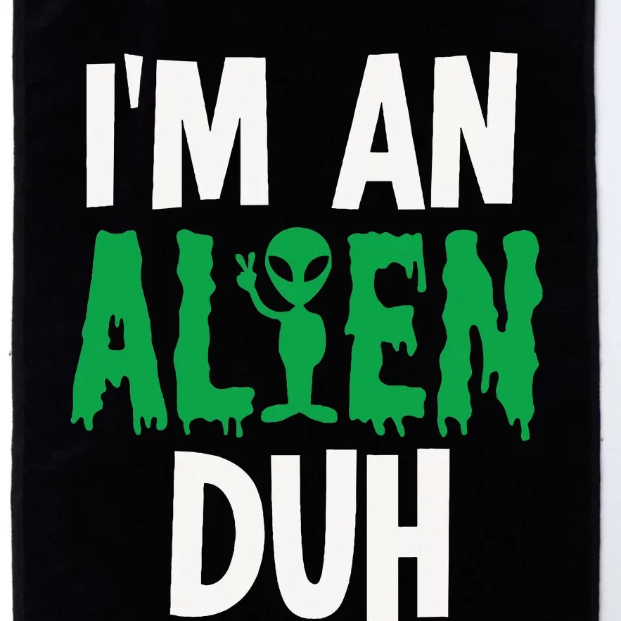 Alien Invasion Halloween Outfit Platinum Collection Golf Towel