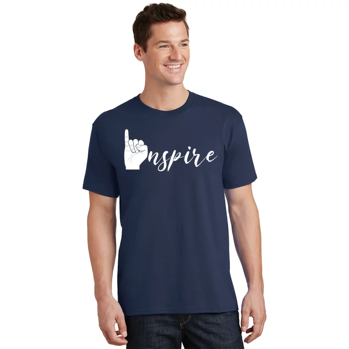 ASL I Hand Inspire SIgn Langage T-Shirt