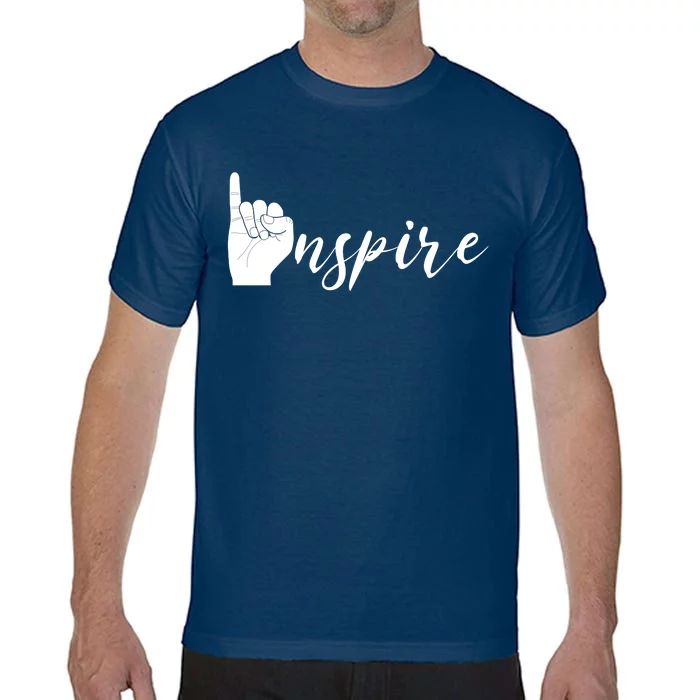 ASL I Hand Inspire SIgn Langage Comfort Colors T-Shirt