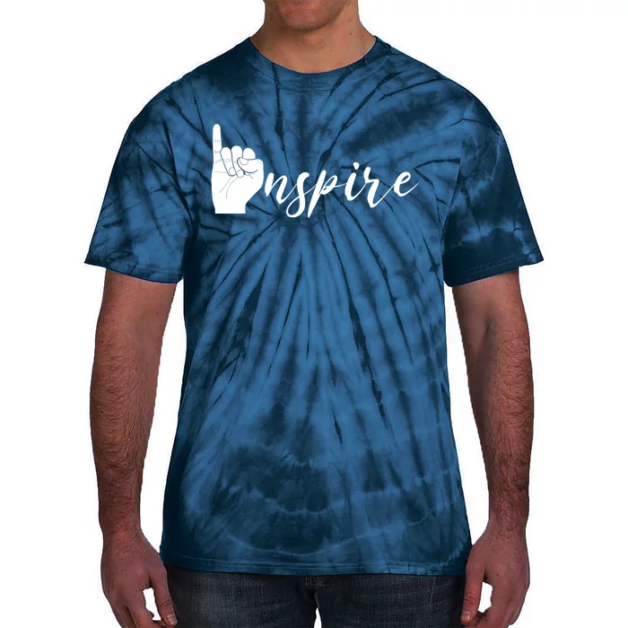 ASL I Hand Inspire SIgn Langage Tie-Dye T-Shirt