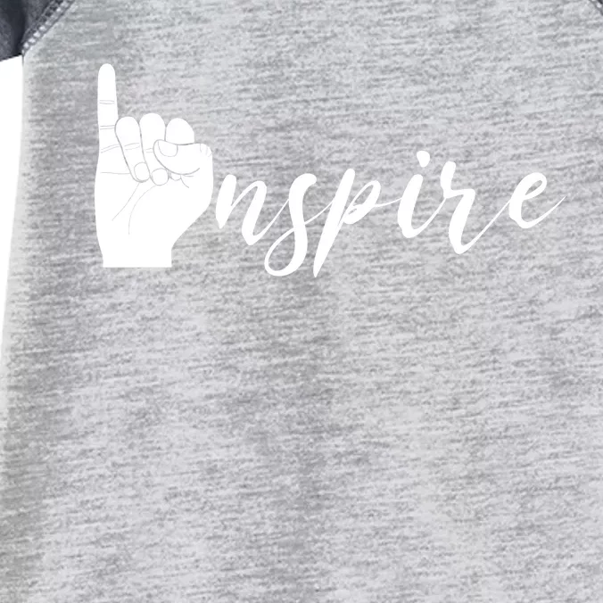 ASL I Hand Inspire SIgn Langage Infant Baby Jersey Bodysuit