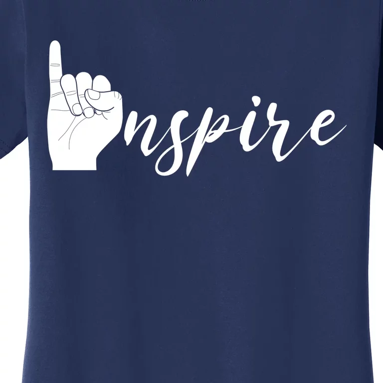 ASL I Hand Inspire SIgn Langage Women's T-Shirt