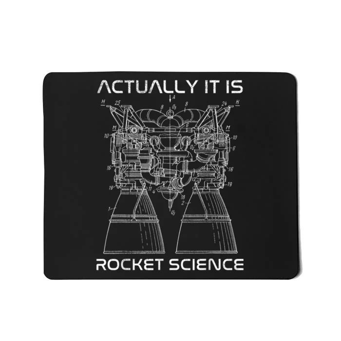 Actually It Is Rocket Science Math Engineering Teacher Mousepad