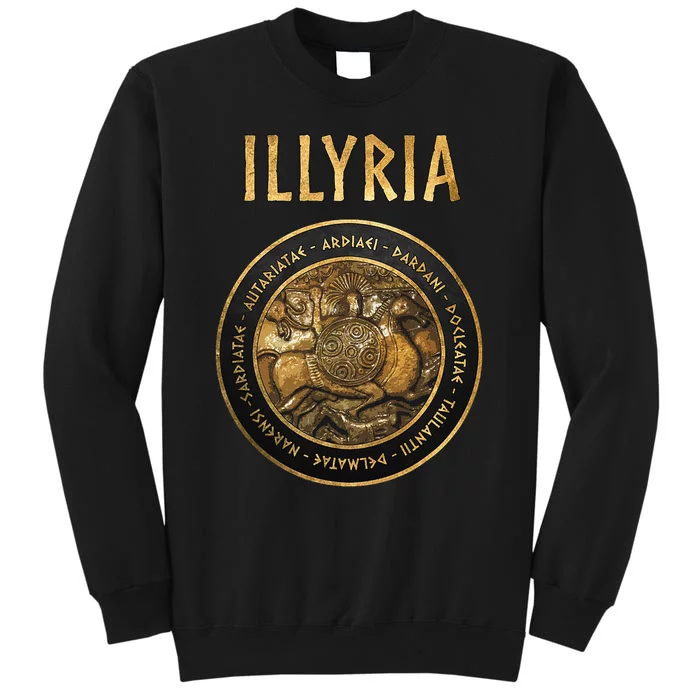 Ancient Illyria Illyrian Tribes Ancient Warrior Symbol Sweatshirt