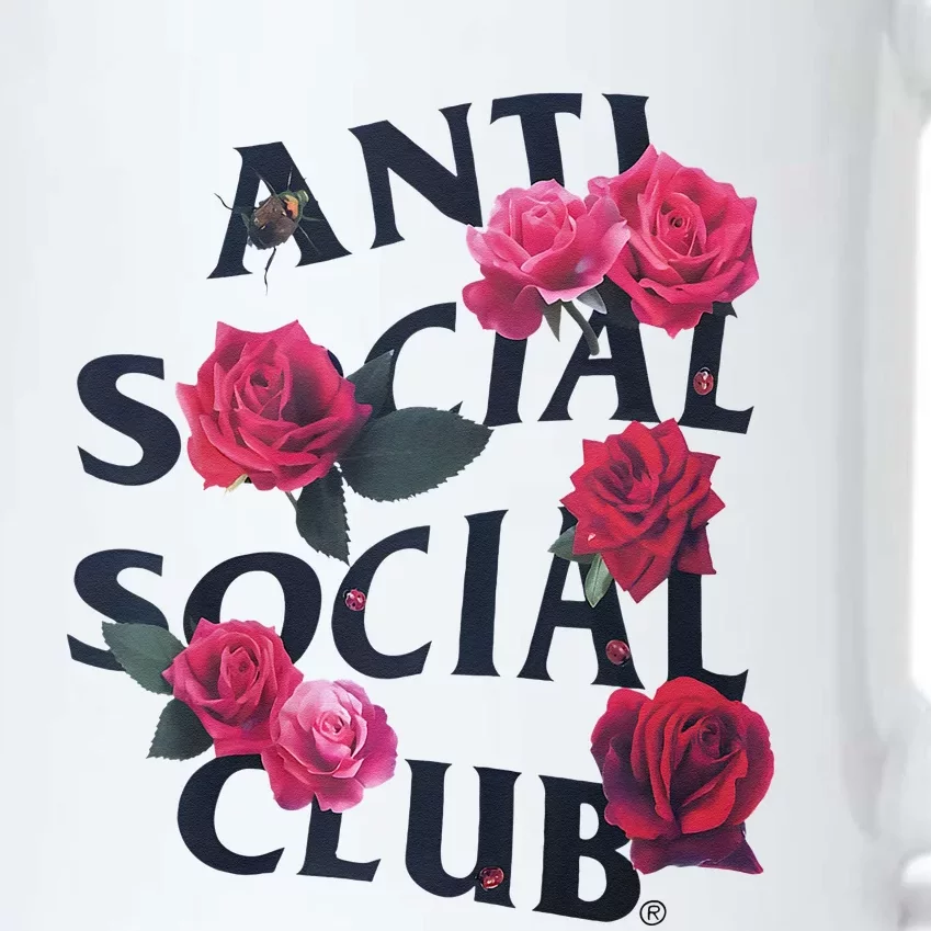 Antisocial Introvert I Hate People Antisocial Club Black Color Changing Mug