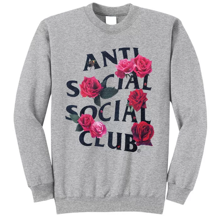 Antisocial Introvert I Hate People Antisocial Club Tall Sweatshirt