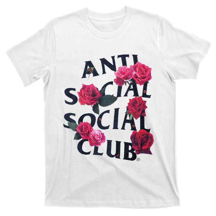 Antisocial Introvert I Hate People Antisocial Club T-Shirt