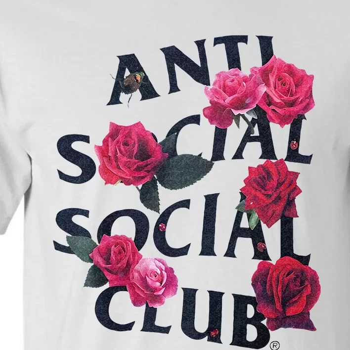 Antisocial Introvert I Hate People Antisocial Club Tall T-Shirt