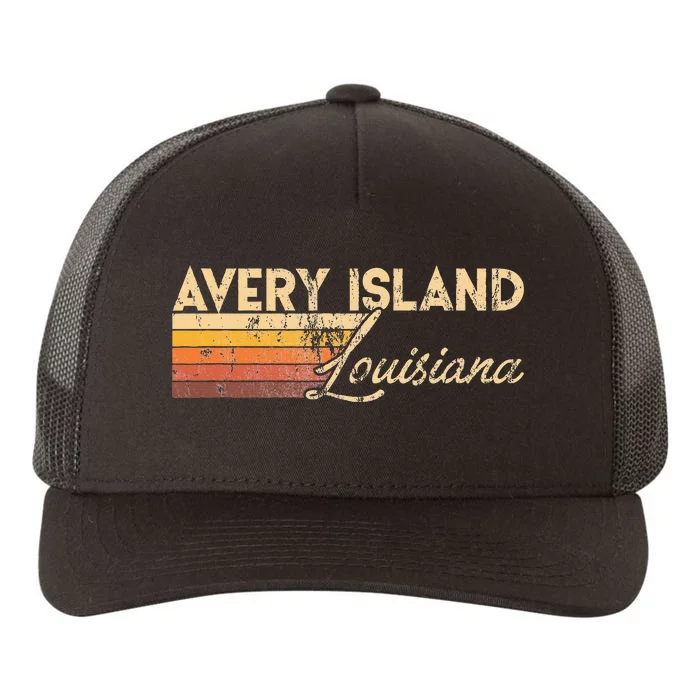 Avery Island Louisiana Yupoong Adult 5-Panel Trucker Hat