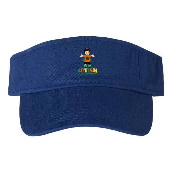 Autism Is My Superpower Valucap Bio-Washed Visor