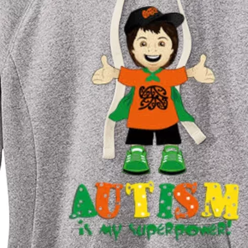 Autism Is My Superpower Women's Fleece Hoodie