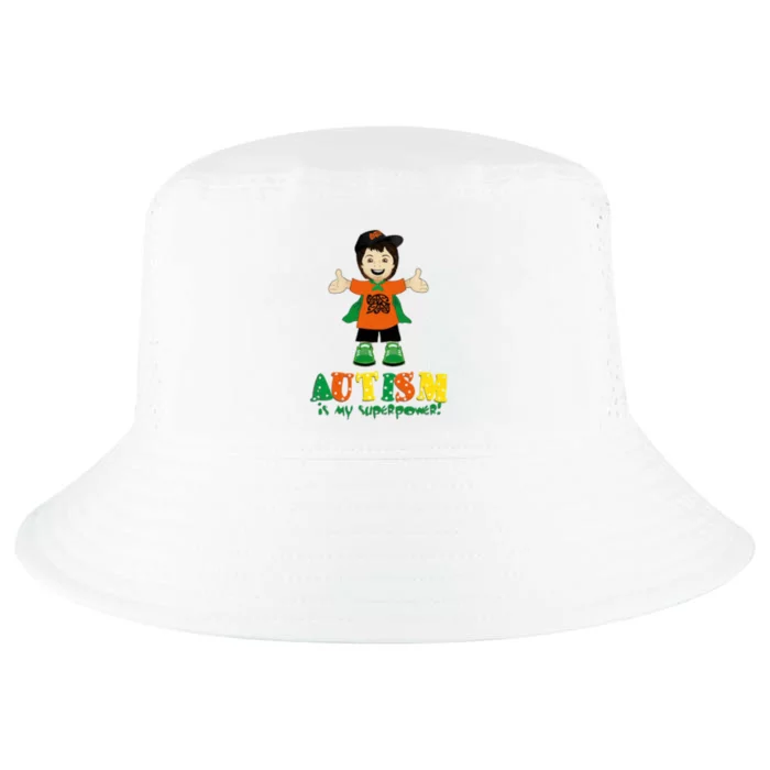 Autism Is My Superpower Cool Comfort Performance Bucket Hat