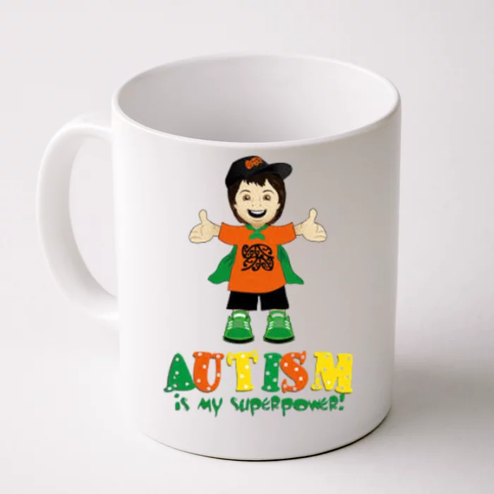 Autism Is My Superpower Front & Back Coffee Mug