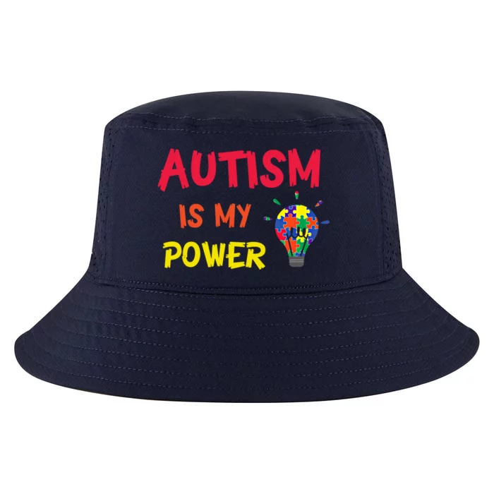 Autism Is My Super Power Superhero Autism Awareness Great Gift Cool Comfort Performance Bucket Hat