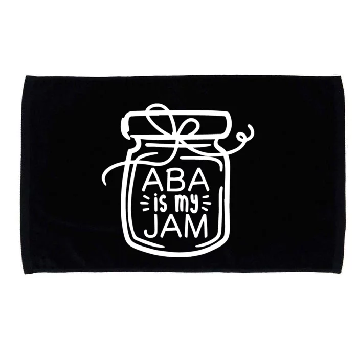 ABA Is My Jam Autism Awareness Microfiber Hand Towel