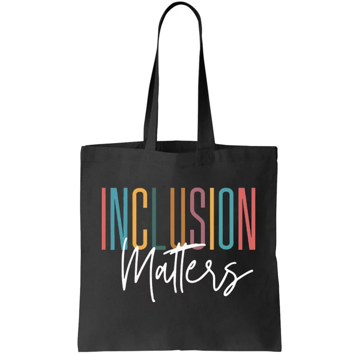 Acceptance Inclusion Matters Autism Awareness Tote Bag