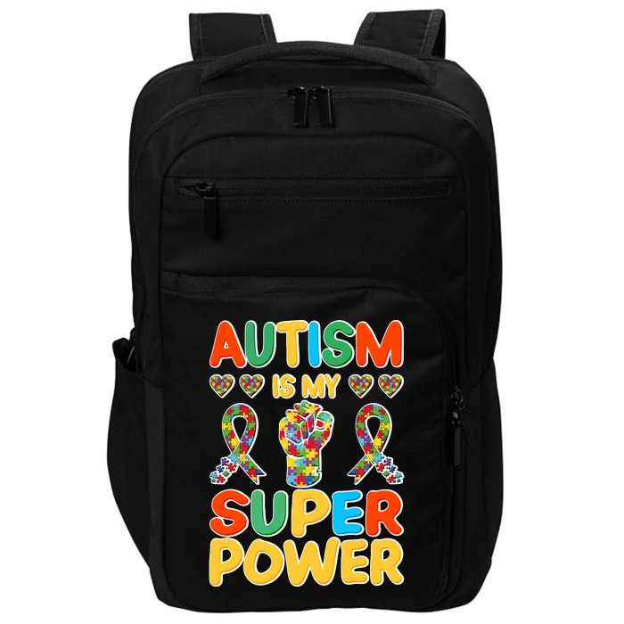 Autism Is My Super Power Impact Tech Backpack