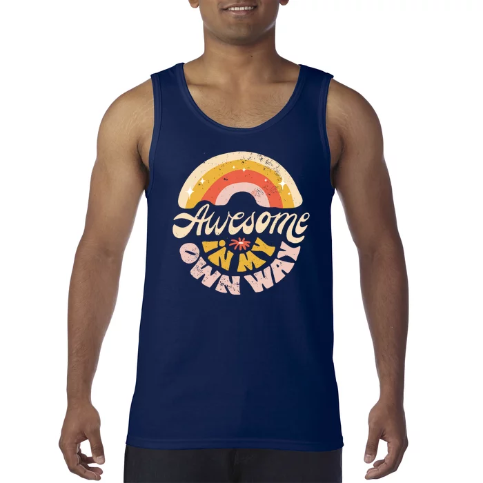 Awesome In My Own Way Vintage Tank Top