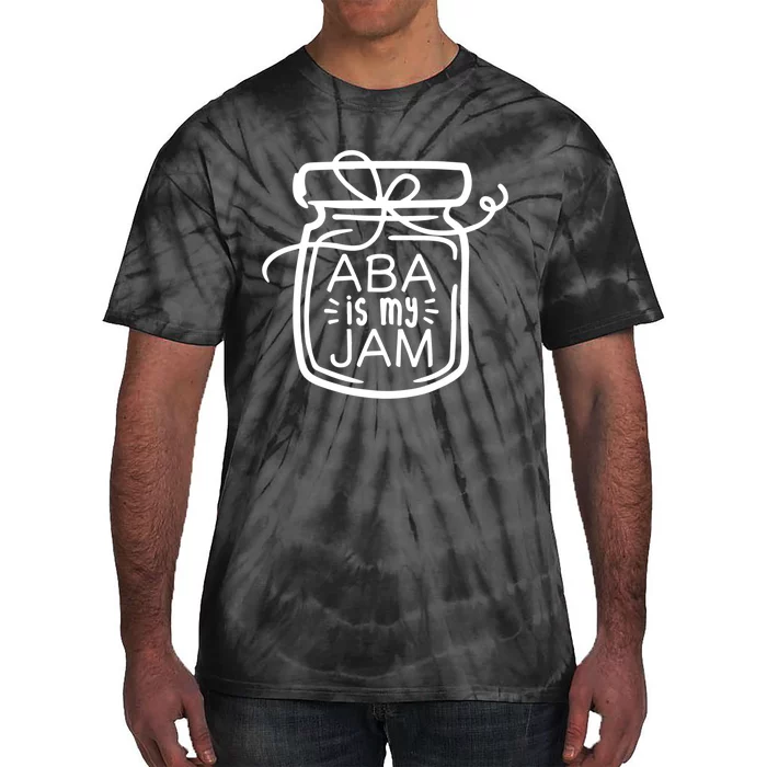 ABA Is My Jam Autism Awareness Tie-Dye T-Shirt