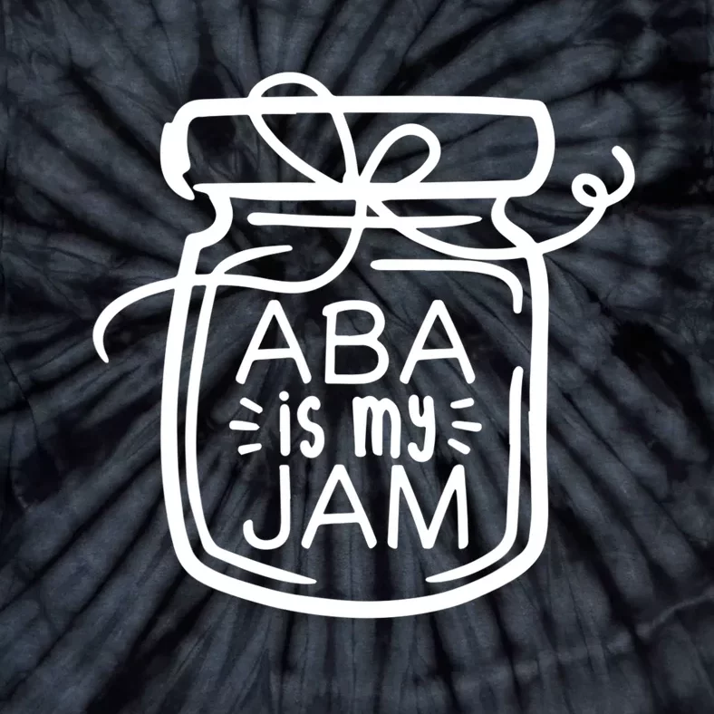 ABA Is My Jam Autism Awareness Tie-Dye T-Shirt