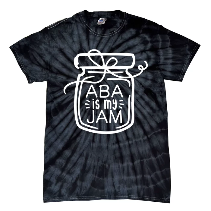 ABA Is My Jam Autism Awareness Tie-Dye T-Shirt