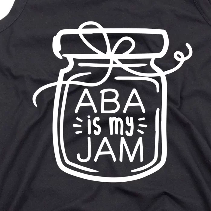 ABA Is My Jam Autism Awareness Tank Top