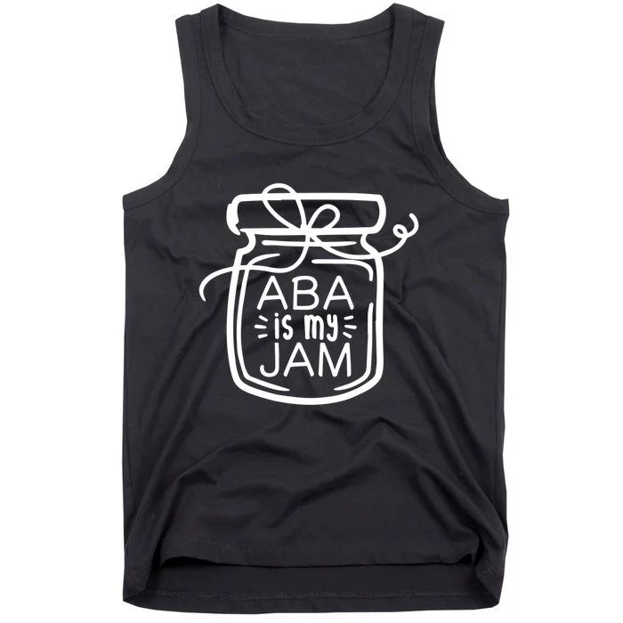 ABA Is My Jam Autism Awareness Tank Top