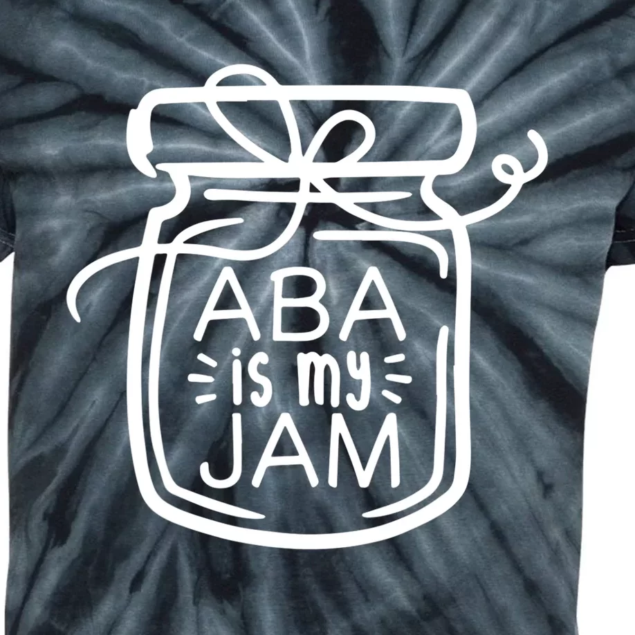 ABA Is My Jam Autism Awareness Kids Tie-Dye T-Shirt