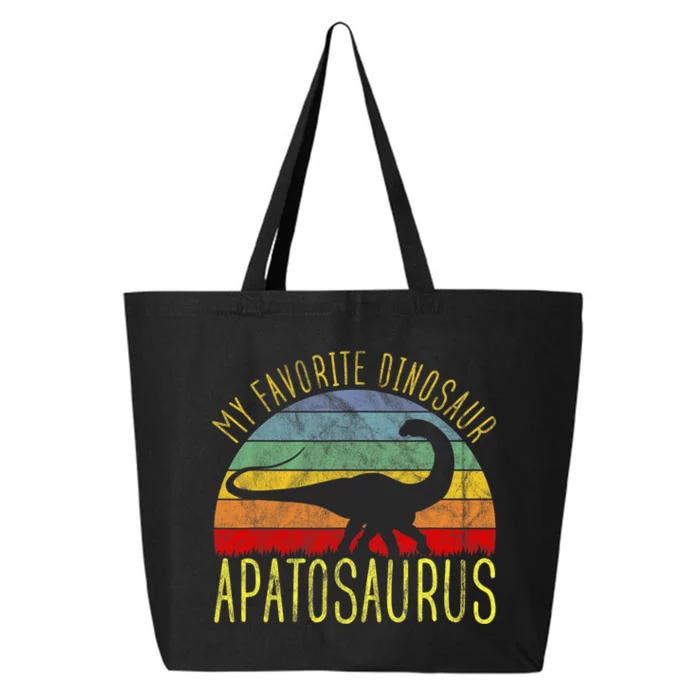 Apatosaurus Is My Favorite Dinosaur Dino Lovers 25L Jumbo Tote