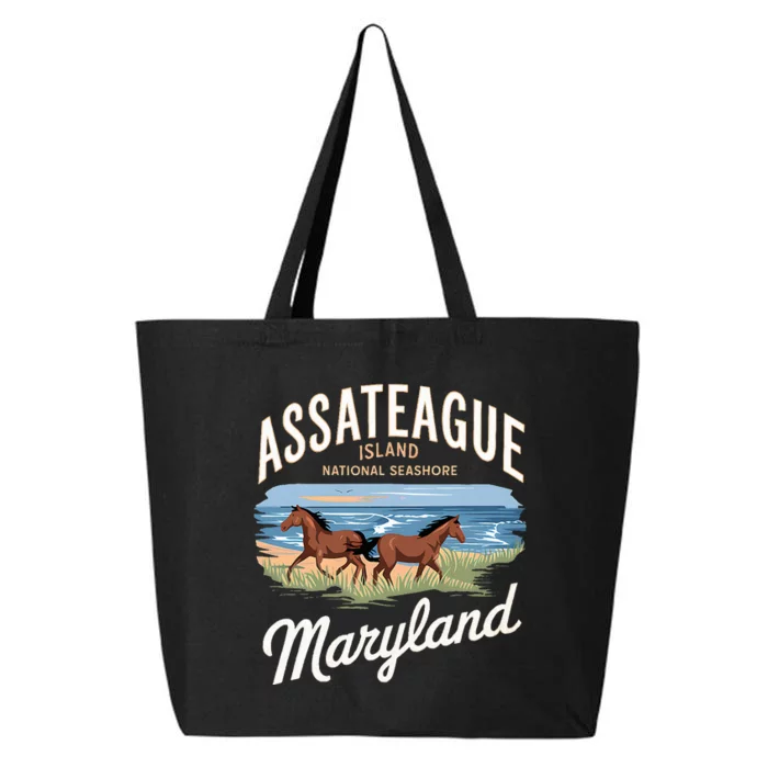 Assateague Island Maryland Adventure National Park 25L Jumbo Tote