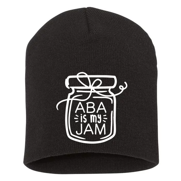 ABA is my Jam Autism Awareness Short Acrylic Beanie