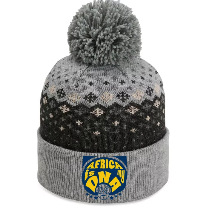 Africa Is My DNA Black History Month The Baniff Cuffed Pom Beanie